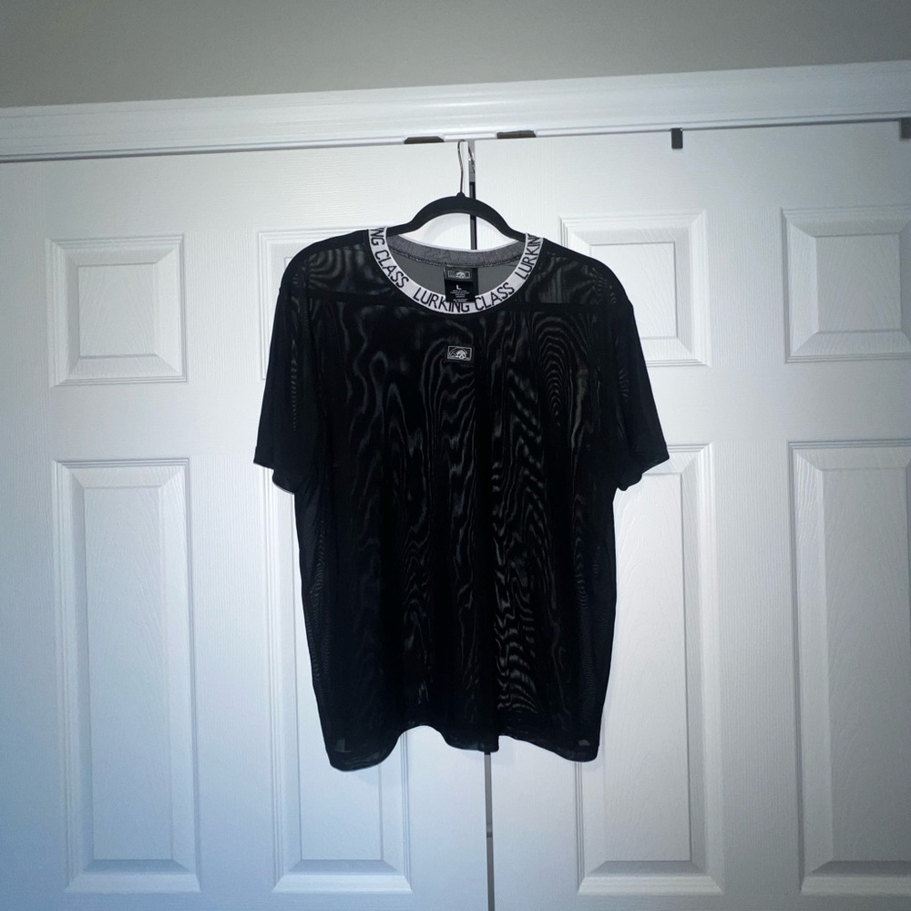 Lurking class, mesh t-shirt, see through